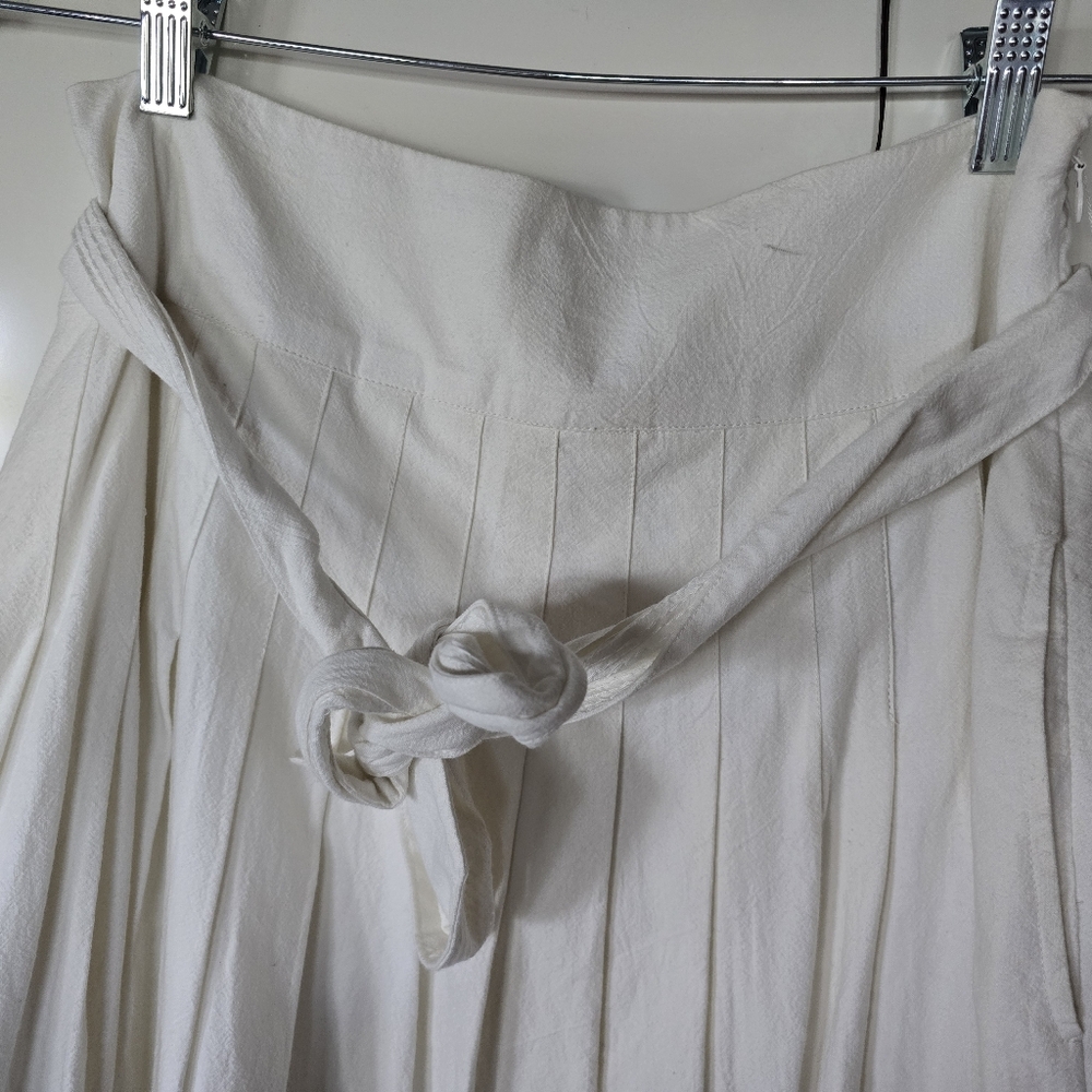 Vintage/Rare Cotton Midi Skirt Free PEOPLE - Picture 2 of 6